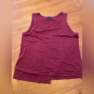 Banana Republic Deep Red Sleeveless Top